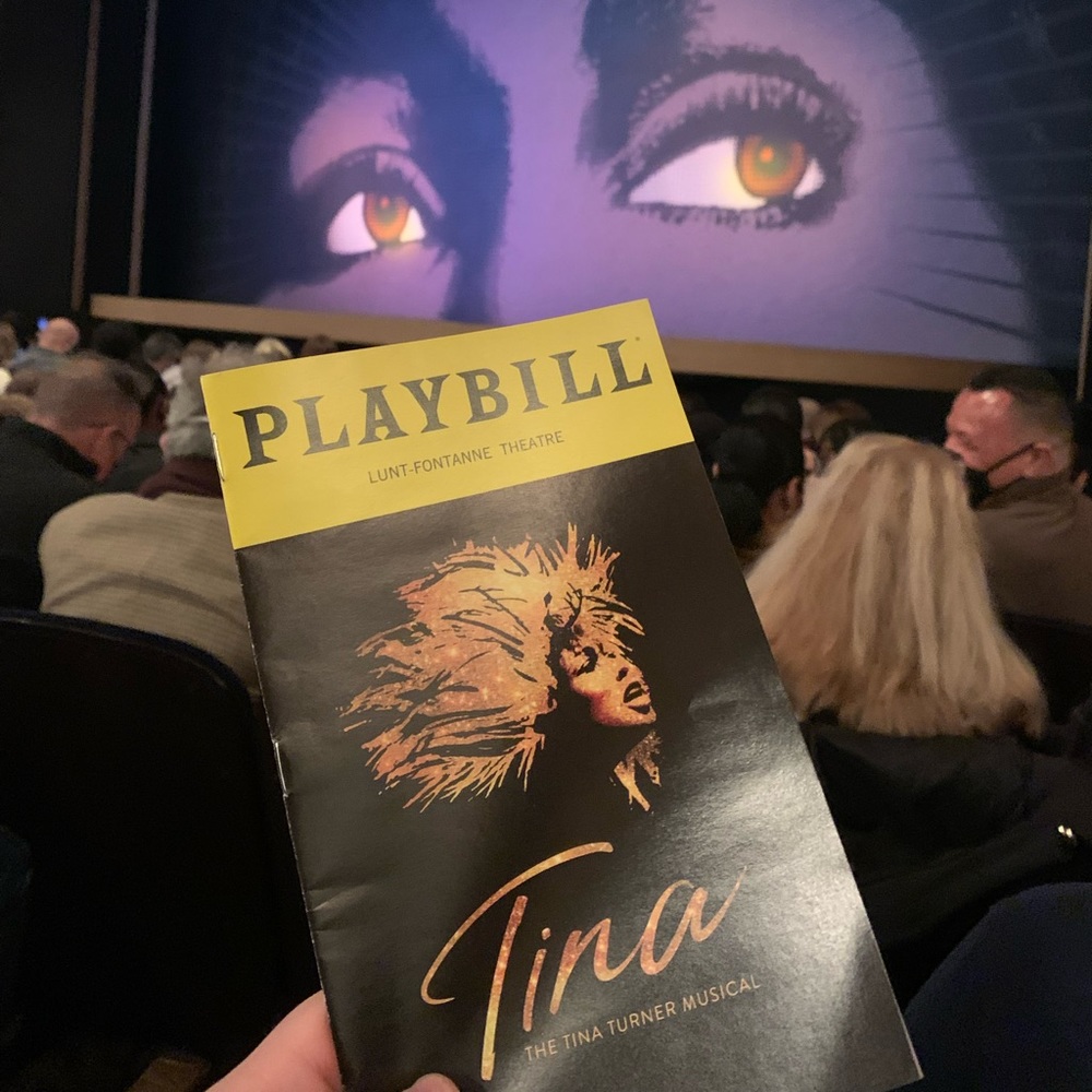 TINA! The Tina turner musical playbill!
